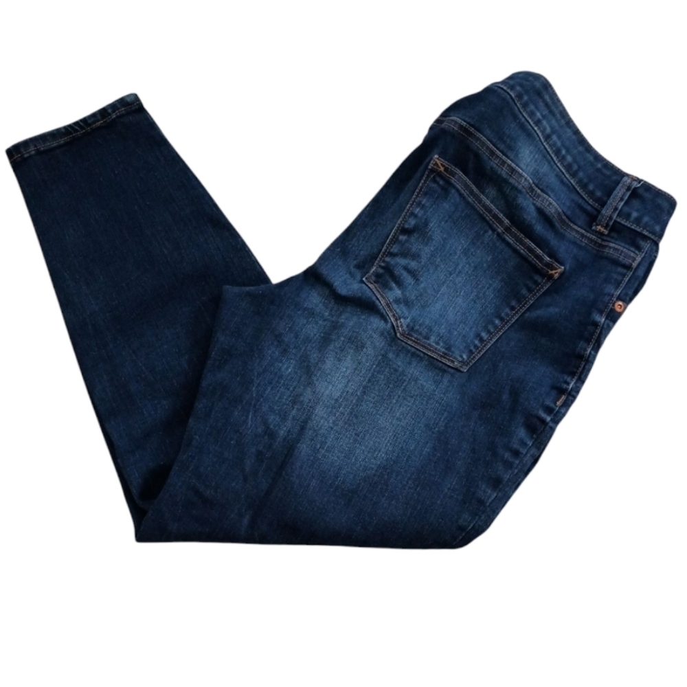 Maurices Plus Size Dark Wash Skinny Jeans Size 18W